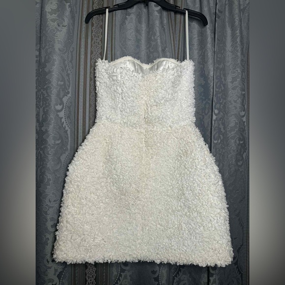 Nadine Merabi Maisy Dress White - Picture 9 of 9